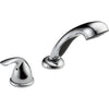 Delta Classic Roman Tub Faucet Hand-held Shower in Chrome 748774