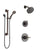 Delta Trinsic Venetian Bronze Finish Shower System with Control Handle, 3-Setting Diverter, Showerhead, and Hand Shower with Grab Bar SS14259RB3