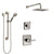Delta Ashlyn Stainless Steel Finish Shower System with Control Handle, 3-Setting Diverter, Showerhead, and Hand Shower with Grab Bar SS1464SS1