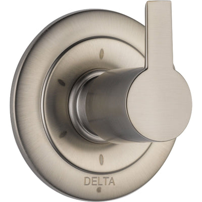 Delta Compel 6-Setting Stainless Steel Finish Shower Diverter with Valve D164V
