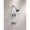 Delta Classic 1-Handle Chrome Finish Shower and Tub Faucet w/ Valve D299V
