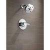 Delta Compel Chrome Single Handle Modern Shower Only Faucet Includes Valve D647V