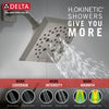 Delta Pivotal Stainless Steel Finish Monitor 14 Series H2Okinetic Shower only Faucet Trim Kit (Requires Valve) DT14299SS