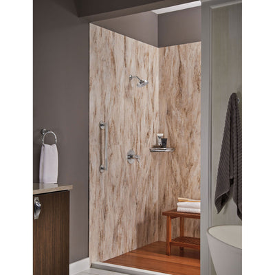 Delta Trinsic Dual Control Temp/Volume Chrome Shower Faucet with Valve D767V