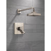 Delta Arzo Modern Temp/Volume Stainless Steel Finish Shower Faucet Trim 550115