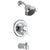 Delta Chrome Monitor 17 Classic Dual Temperature and Volume Control Shower and Bathtub Combination Faucet Includes Trim Kit and Rough Valve with Stops D2314V