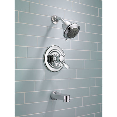 Delta Innovations Temp/Volume Control Chrome Tub and Shower Faucet w/Valve D359V