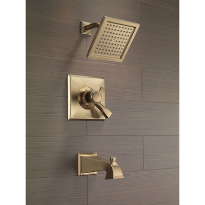 Delta Dryden Modern Temp/Volume Champagne Bronze Tub & Shower Faucet Trim 556048