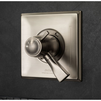 Delta Dryden Stainless Steel Thermostatic Shower Dual Control with Valve D988V