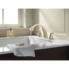 Delta Dryden 2-Handle Deck-Mount Roman Tub Faucet Trim Kit in Polished Nickel (Valve Not Included) 702336