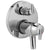 Delta Trinsic Collection Chrome Thermostatic TempAssure 17T Shower Faucet Control with 6-Setting Integrated Diverter Trim (Requires Valve) DT27T959