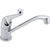 Delta Classic Standard Simple Chrome Single Handle Kitchen Faucet 610435