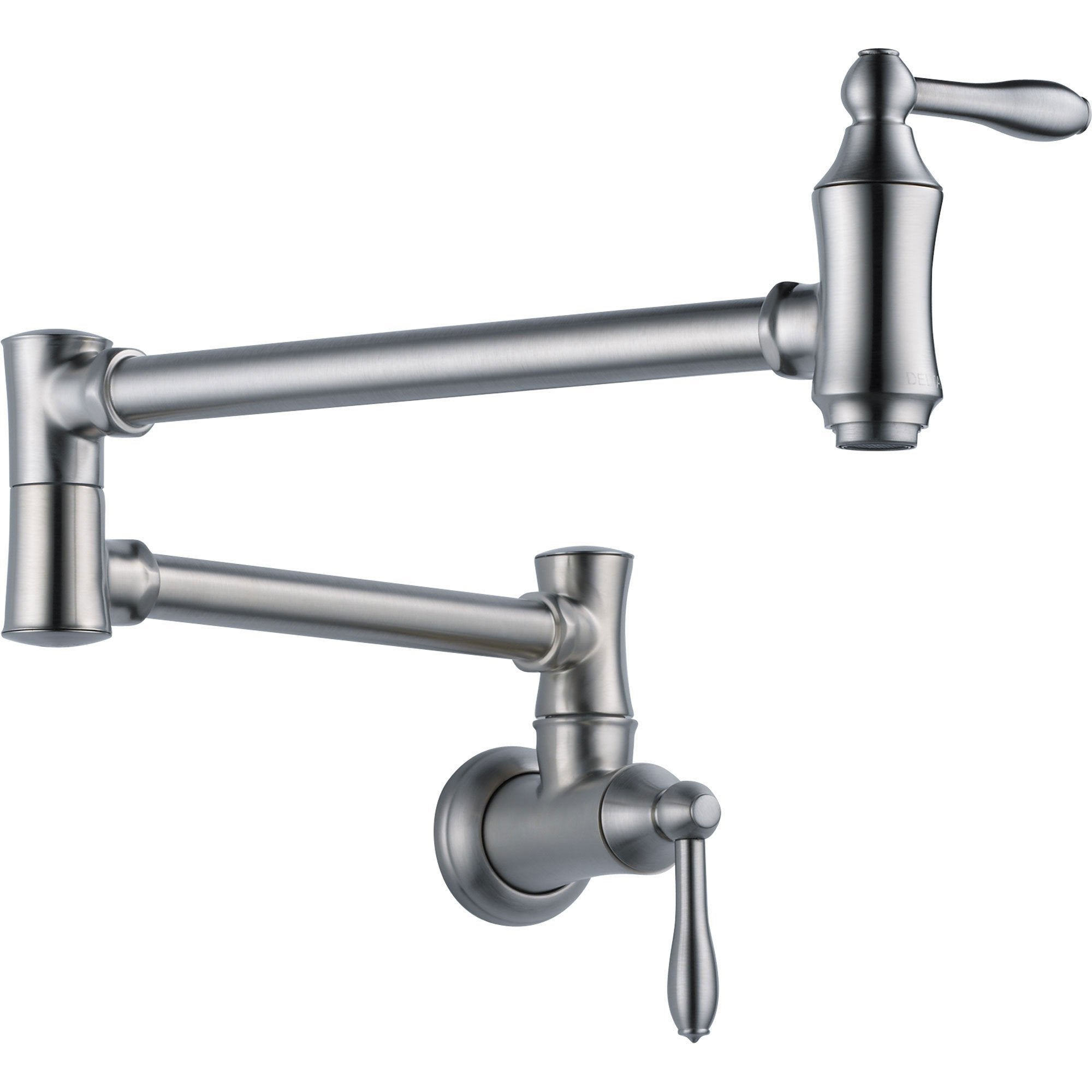 Delta Traditional Kitchen Wall Mounted Arctic Stainless Pot filler Faucet 628907