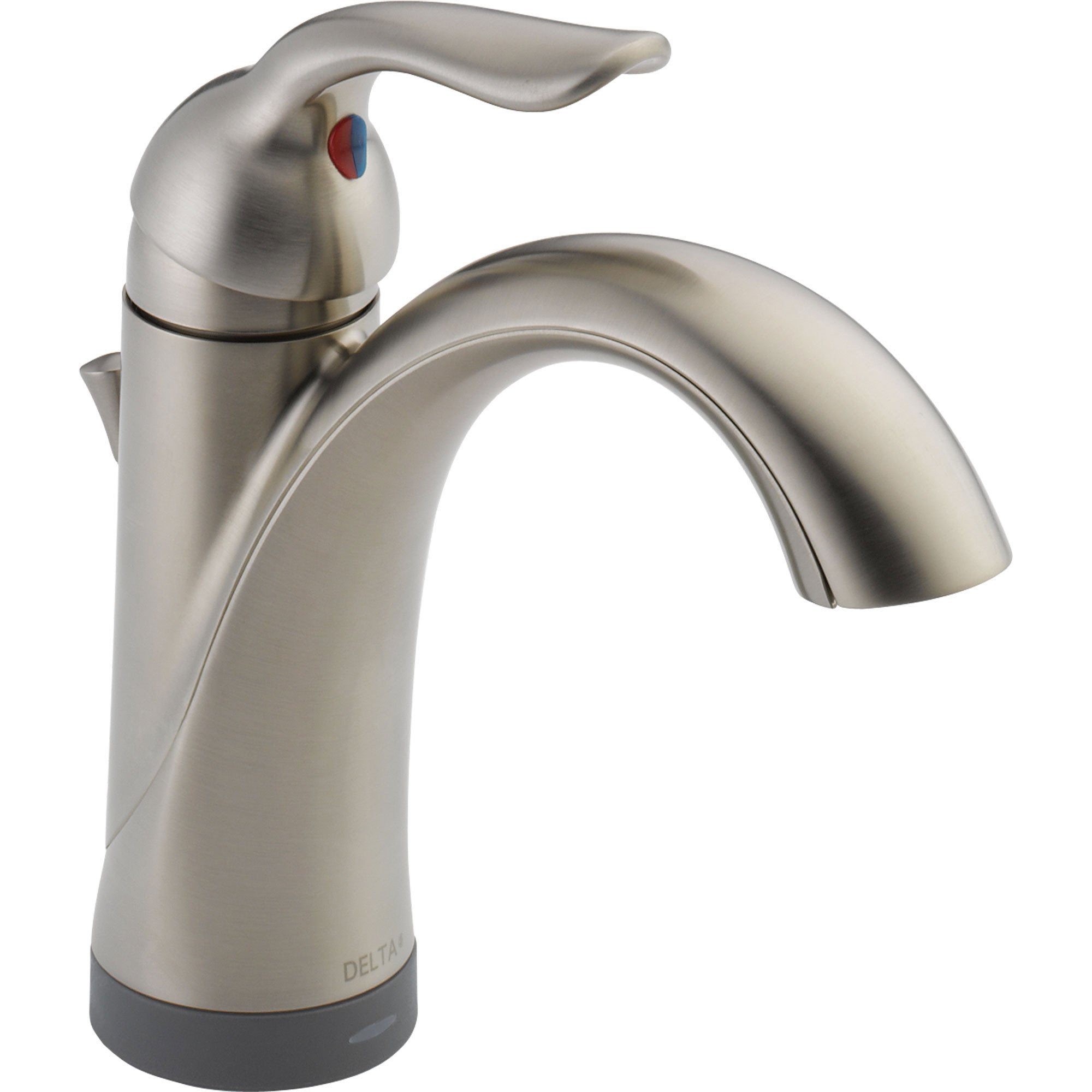 Delta Lahara Touch2O High Arc Brilliance Stainless Bathroom Faucet 532554