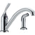 Delta Classic Single Handle Chrome Kitchen Faucet with Side Sprayer 474514