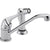 Delta Classic Single Handle Side Sprayer Kitchen Faucet in Chrome 610438