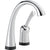 Delta Pilar Modern Electronic Touch2O Chrome Single Handle Bar Faucet 529024