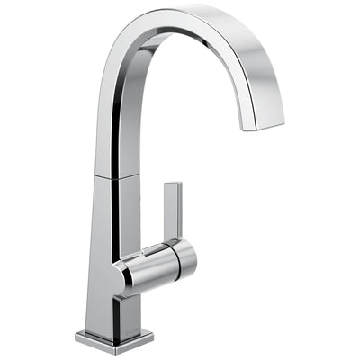 Delta Pivotal Chrome Finish Single Handle Bar Sink Faucet D1993LF