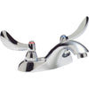 Delta Commercial 4" Centerset Low-Arc Bathroom Faucet in Chrome 608672