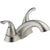 Delta Classic 4" Centerset Brilliance Stainless Bathroom Sink Faucet 555822