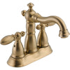 Delta Victorian 4" Centerset Champagne Bronze High Arc Bathroom Faucet 614854