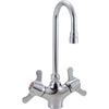 Delta Commercial Single-Hole 2-Handle High Arc Bathroom Faucet in Chrome 608708