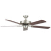 Concord Fans 42" California Home Energy Saver Satin Nickel Small Ceiling Fan