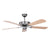 Concord Fans 42" California Home Energy Saver Stainless Steel Small Ceiling Fan