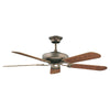 Concord Fans Decorama Energy Saver 42" Small Oil Brushed Brass Ceiling Fan