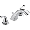 Delta Classic 8" Widespread Mid Arc Chrome Finish Bathroom Faucet 601707