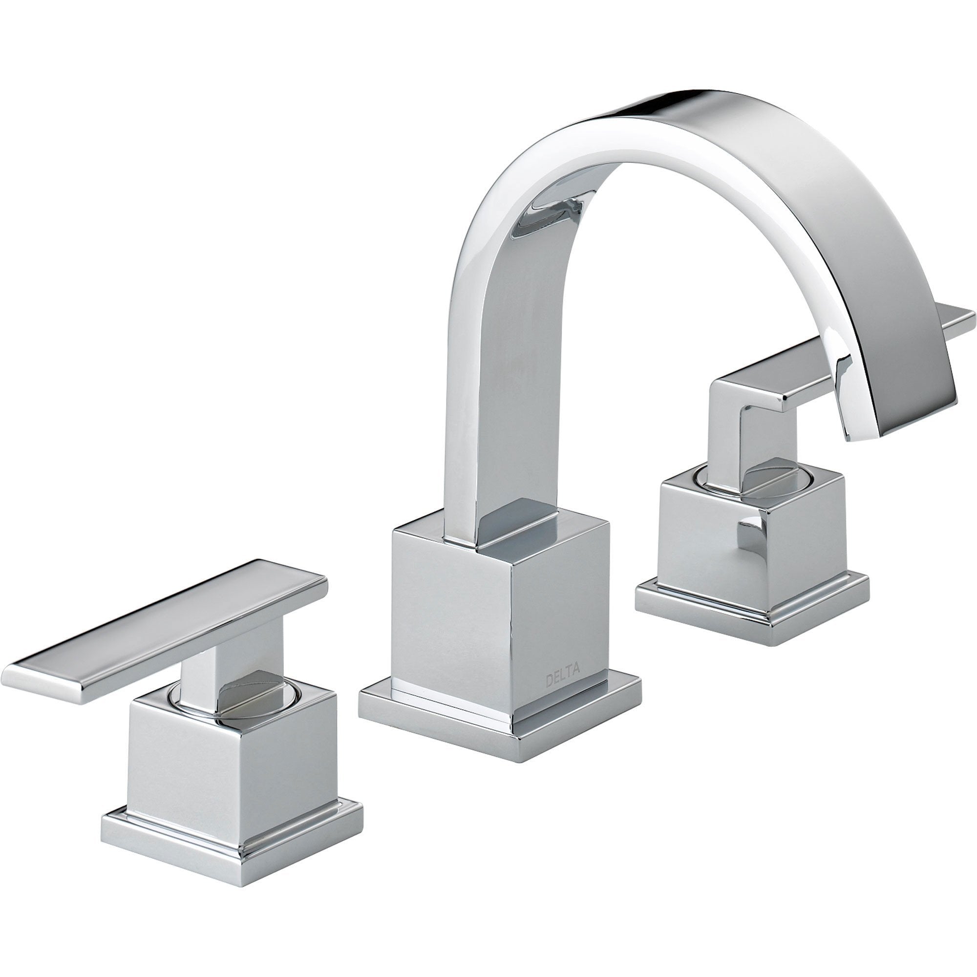 Delta Vero 8 in. Widespread 2-Handle High Arc Bathroom Faucet in Chrome 521802
