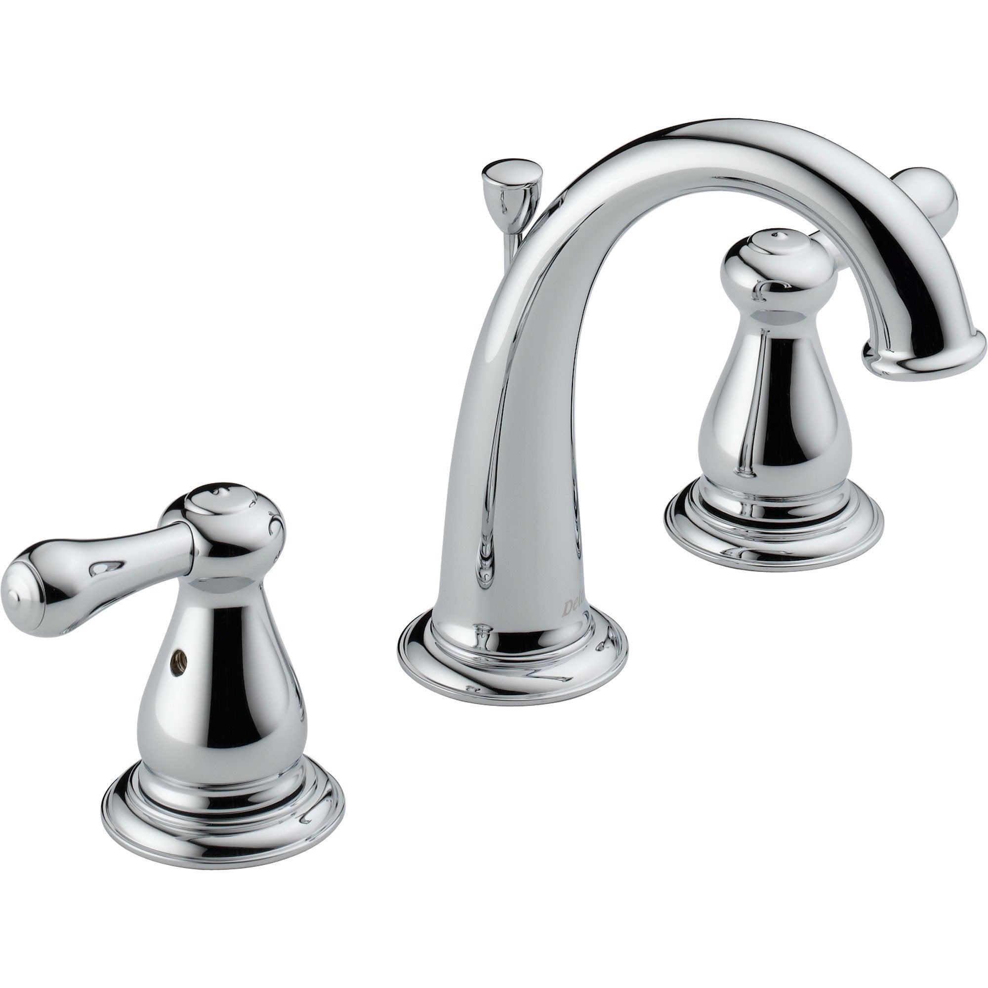 Delta Leland 8 in. Widespread 2-Handle High Arc Bathroom Faucet in Chrome 572932