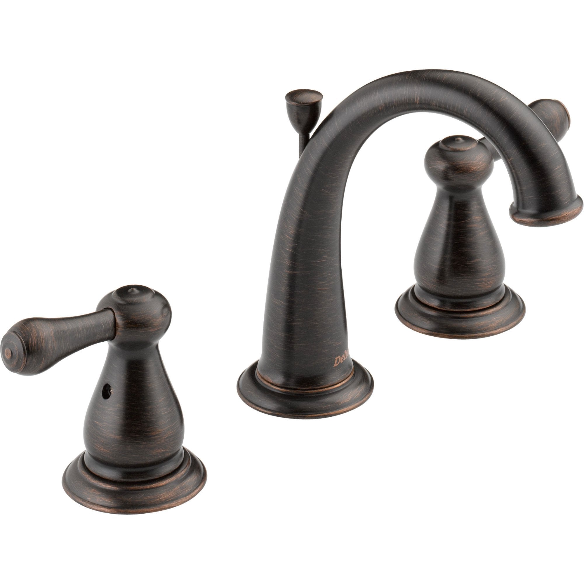 Delta Leland 8 in. Widespread High Arc Bathroom Faucet in Venetian Bronze 572934