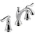 Delta Linden Chrome Finish High Arc Widespread Bathroom Sink Faucet 572940
