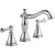 Delta Chrome Finish 2-Handle Widespread Bathroom Sink Faucet 579516