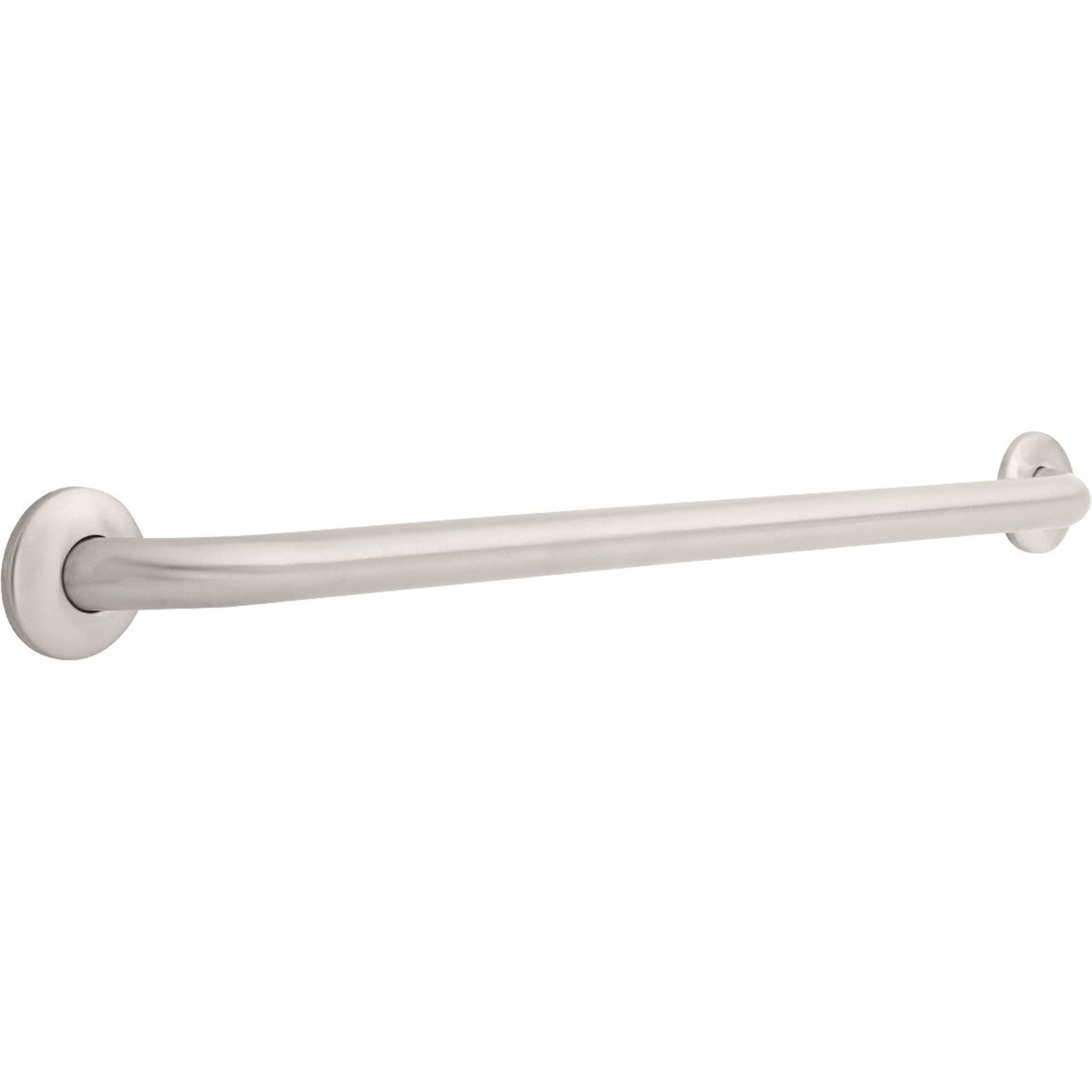 Delta 1-1/4 in. x 30" Concealed Mounting Decorative Grab Bar in Stainless 567687