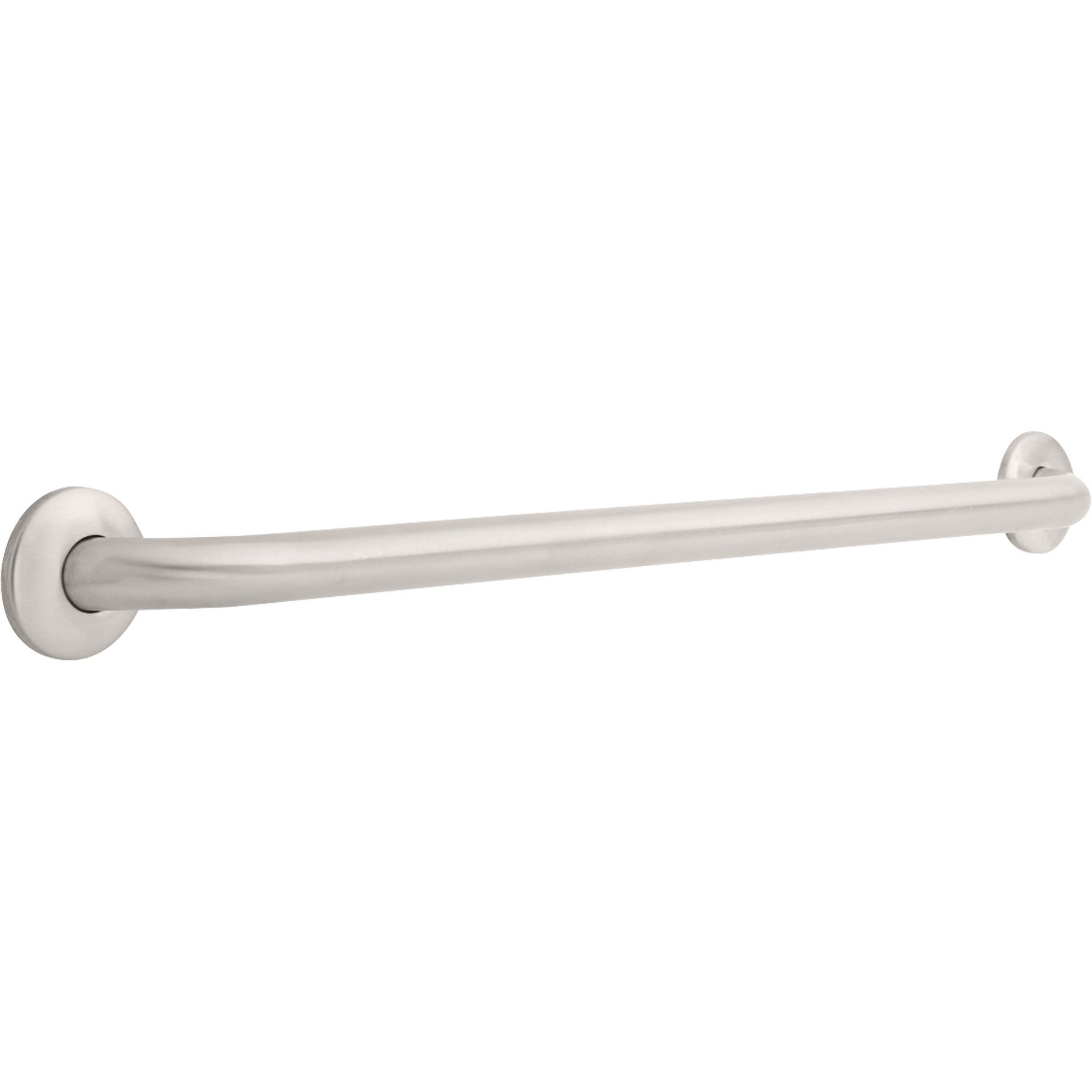 Delta 1-1/4 in. x 30" Concealed Mounting Decorative Grab Bar in Stainless 567687