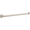 Delta 1-1/4 in. x 42" Concealed Mounting Decorative Grab Bar in Stainless 567690