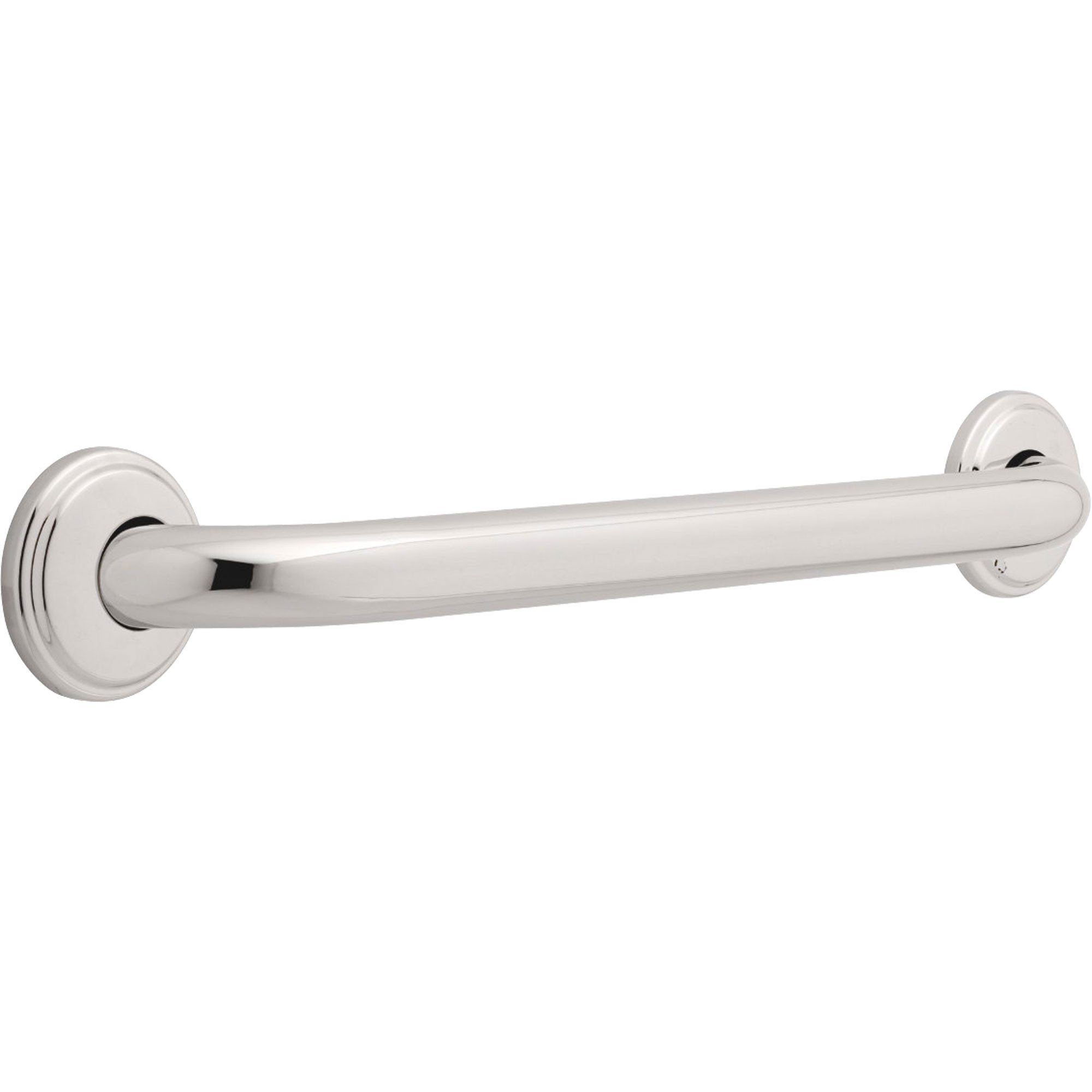 Delta 1-1/4 in. x 18" Bright Stainless Steel Concealed Mount Grab Bar 567691