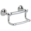 Delta Bath Safety Collection Chrome Finish Traditional Style Toilet Tissue Paper Holder with Assist Grab Bar D41350