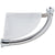 Delta Bath Safety Collection Chrome Finish Transitional Style Bathroom Shower Corner Shelf with Assist Grab Bar D41416