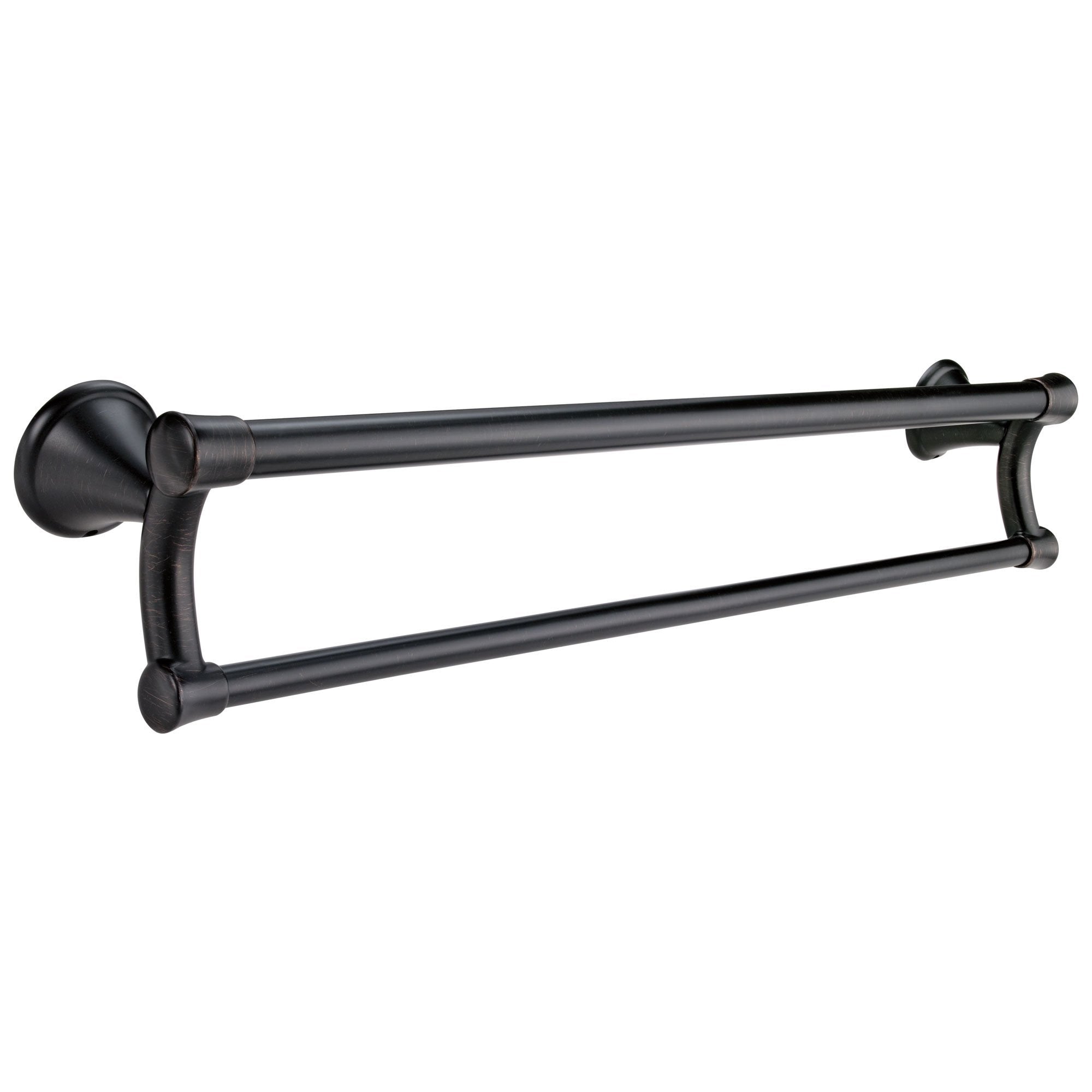 Delta Bath Safety Collection Venetian Bronze Finish Transitional Style 24" Towel Bar with Assist Grab Bar D41419RB