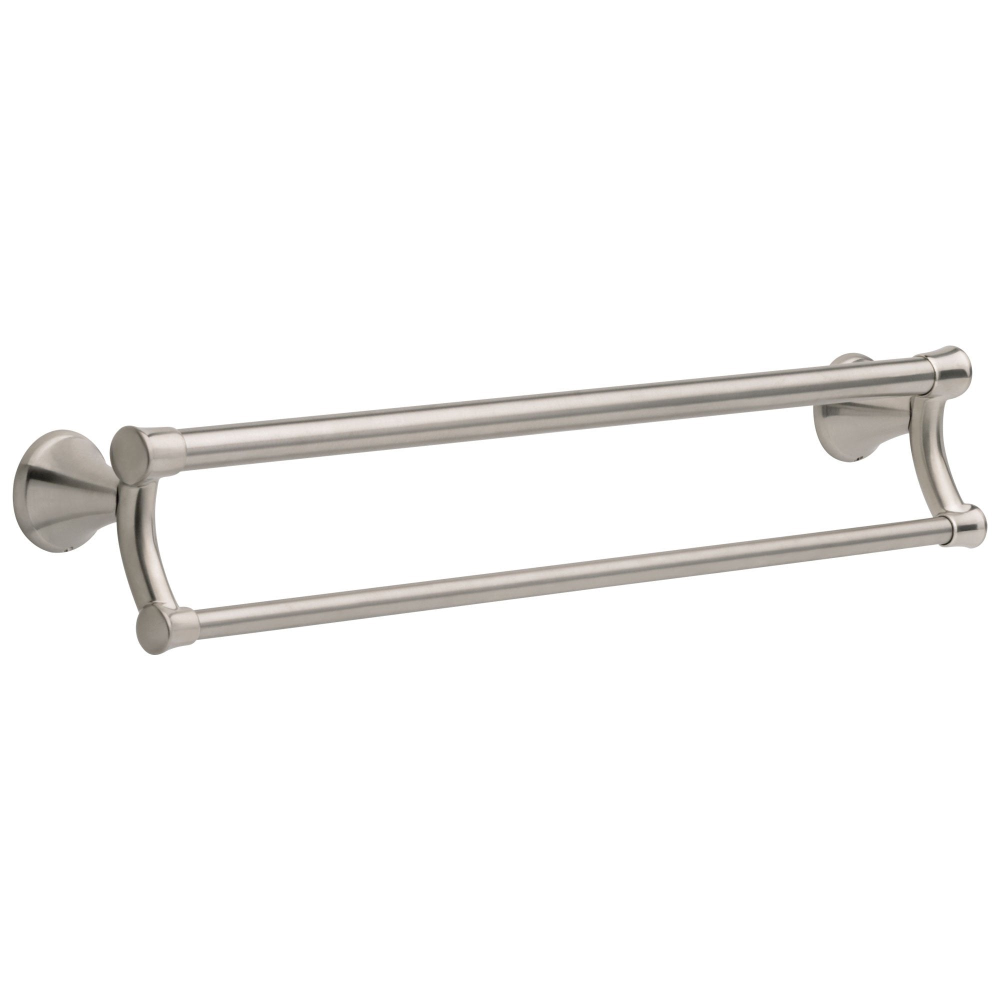 Delta Bath Safety Collection Stainless Steel Finish Transitional Style 24" Towel Bar with Assist Grab Bar D41419SS