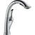 Delta Linden Arctic Stainless Single Handle Pull-Out Spray Kitchen Faucet 610443