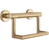 Delta Bath Safety Collection Champagne Bronze Finish Contemporary Toilet Tissue Paper Holder with Grab Assist Bar D41550CZ