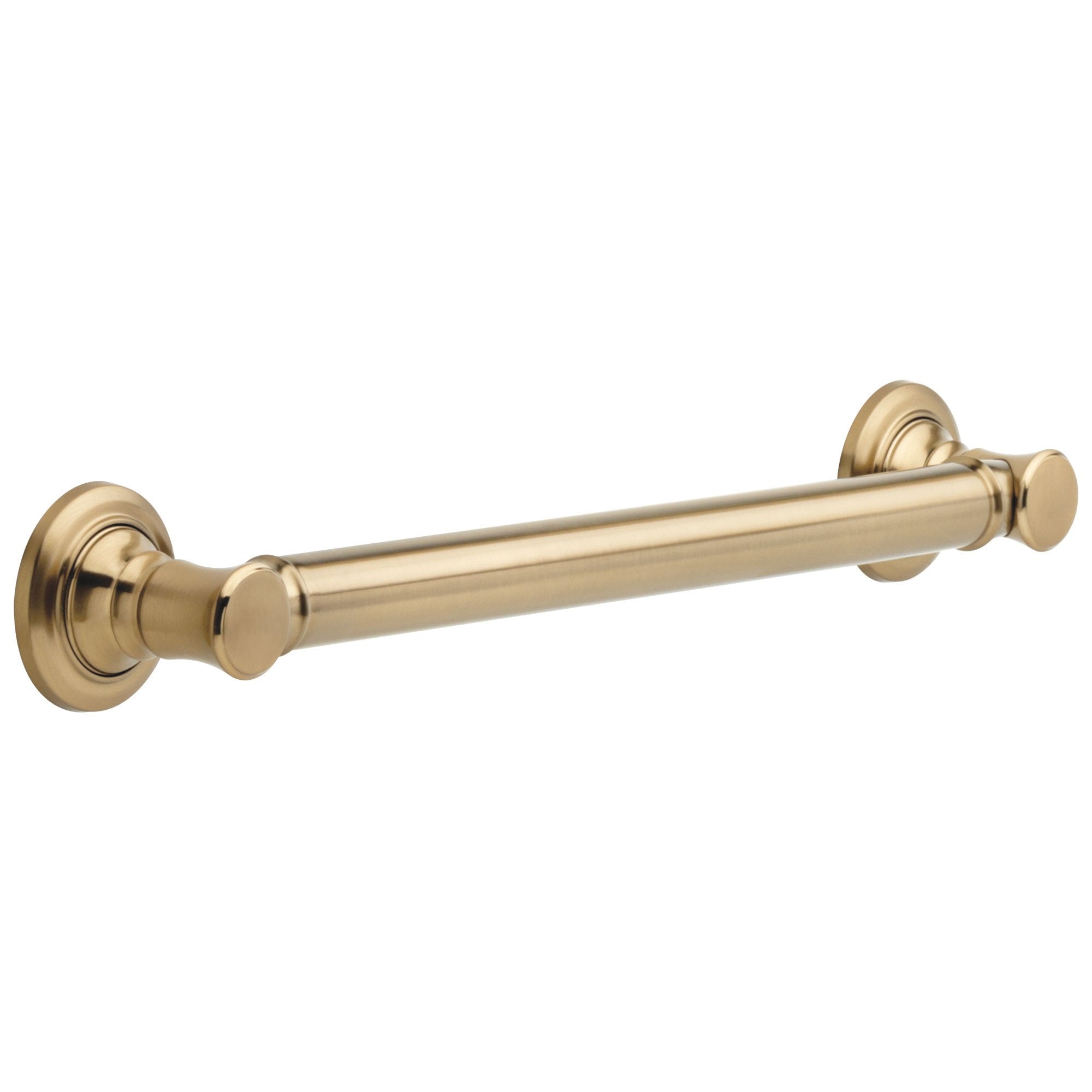 Delta Bath Safety Collection Champagne Bronze Finish Traditional Decorative Style ADA Approved 18-inch Grab Bar D41618CZ