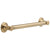 Delta Bath Safety Collection Champagne Bronze Finish Traditional Decorative Style ADA Approved 18-inch Grab Bar D41618CZ