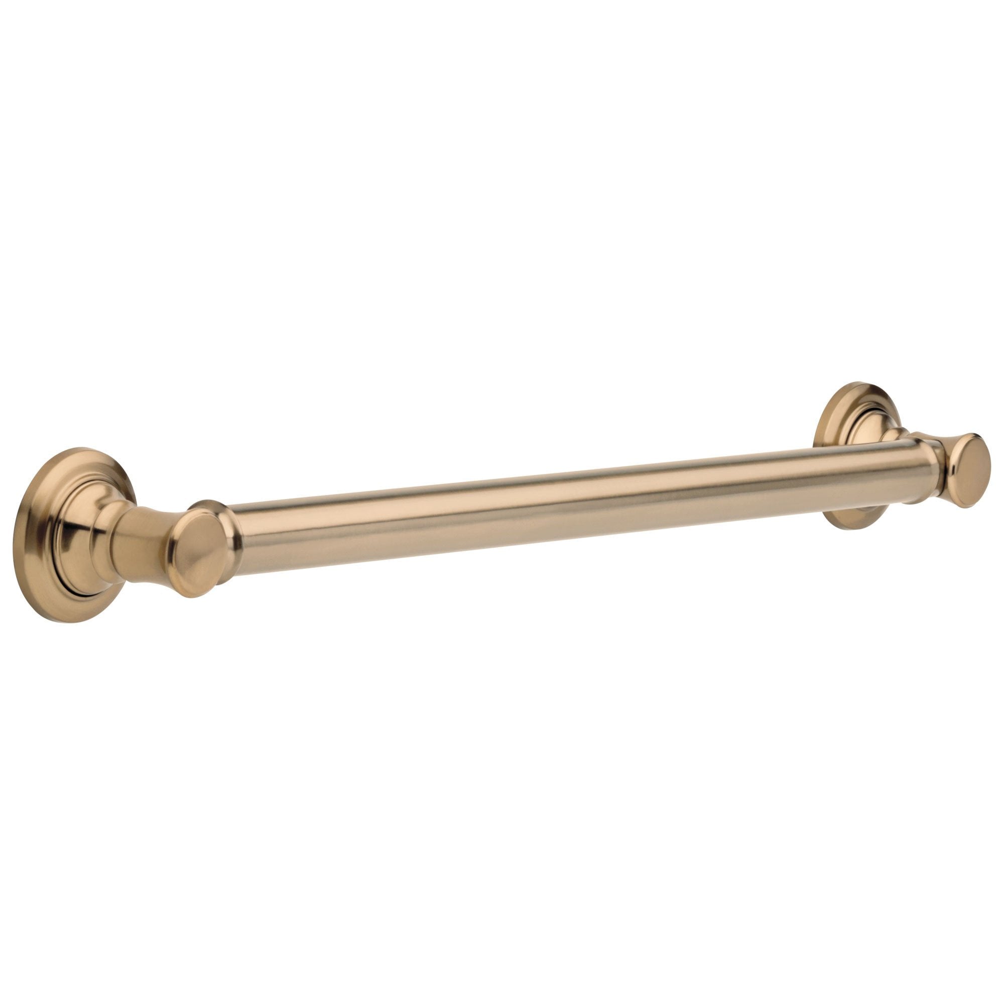 Delta Bath Safety Collection Champagne Bronze Finish Traditional Decorative Style Standard ADA Approved Grab Bar - 24" D41624CZ