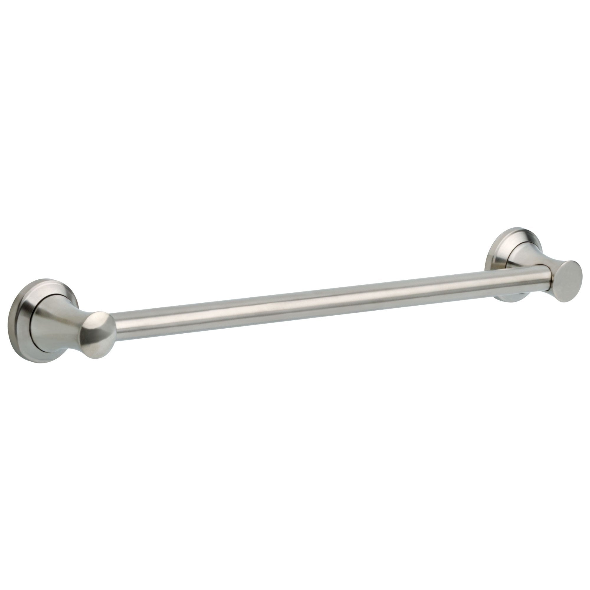 Delta Bath Safety Collection Stainless Steel Finish Transitional Style Decorative ADA Approved 24" Grab Bar for Bathroom or Shower D41724SS