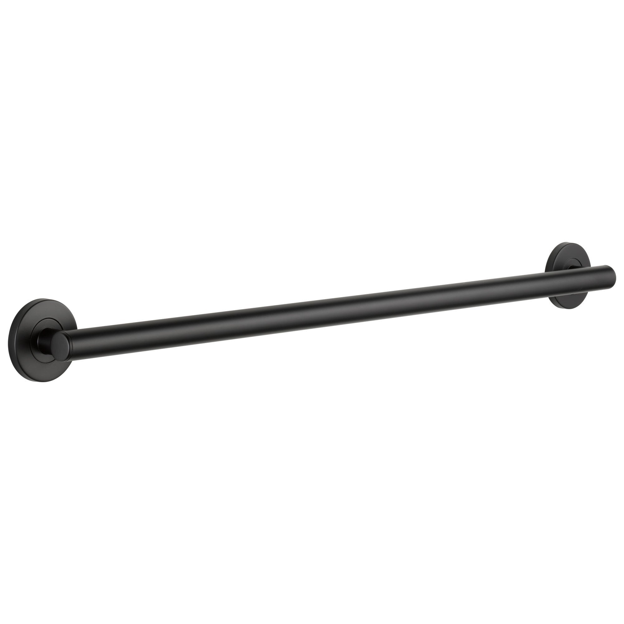 Delta Bath Safety Collection Matte Black Finish Contemporary Concealed Wall Mount ADA Approved 36" Long Decorative Bathroom Grab Bar D41836BL